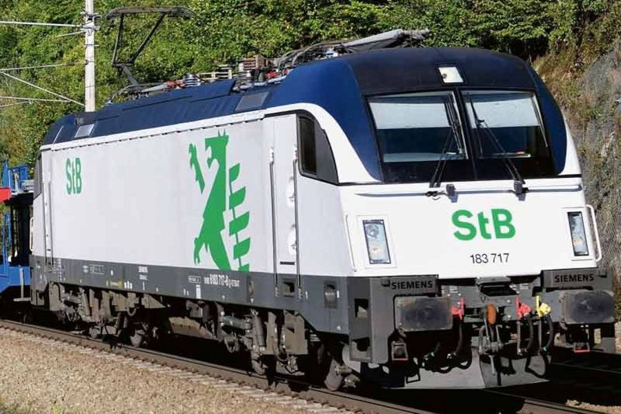 Steiermarkbahn Autotransportzug Steiermarkbahn Autotransportzug