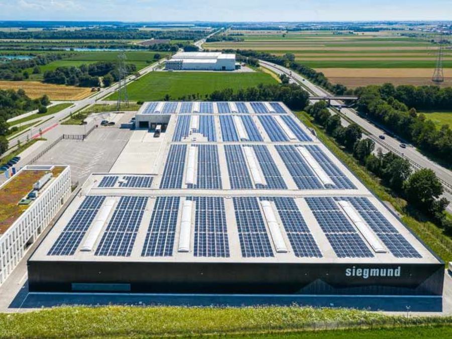 Öko-Haus - PV-Anlagen auf Gewerbeimmobilien 