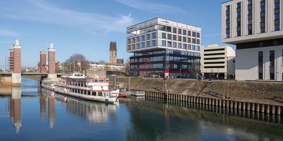 Am Duisburger Hauptsitz entwickelt die Krankikom GmbH digitale Lösungen mit Fokus auf Nachhaltigkeit, Skalierbarkeit und Kundennähe