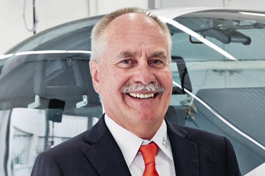 Karl Fürnrohr, Chief Sales Officer der GROB Aircraft SE Karl Fürnrohr, Chief Sales Officer der GROB Aircraft SE