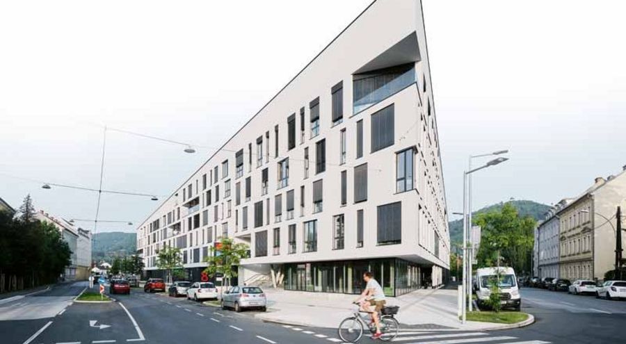 Hauptsitz der IKK Group an der Reininghausstraße in Graz Hauptsitz der IKK Group an der Reininghausstraße in Graz