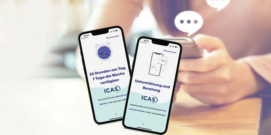 ICAS Schweiz Mitarbeiter-App ICAS Schweiz Mitarbeiter-App