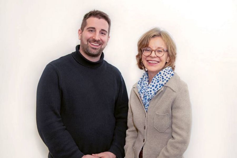 Weseta Textilien - Maximilian Gugelot, CEO, und Anita Borschberg, Chief People and Communication Officer