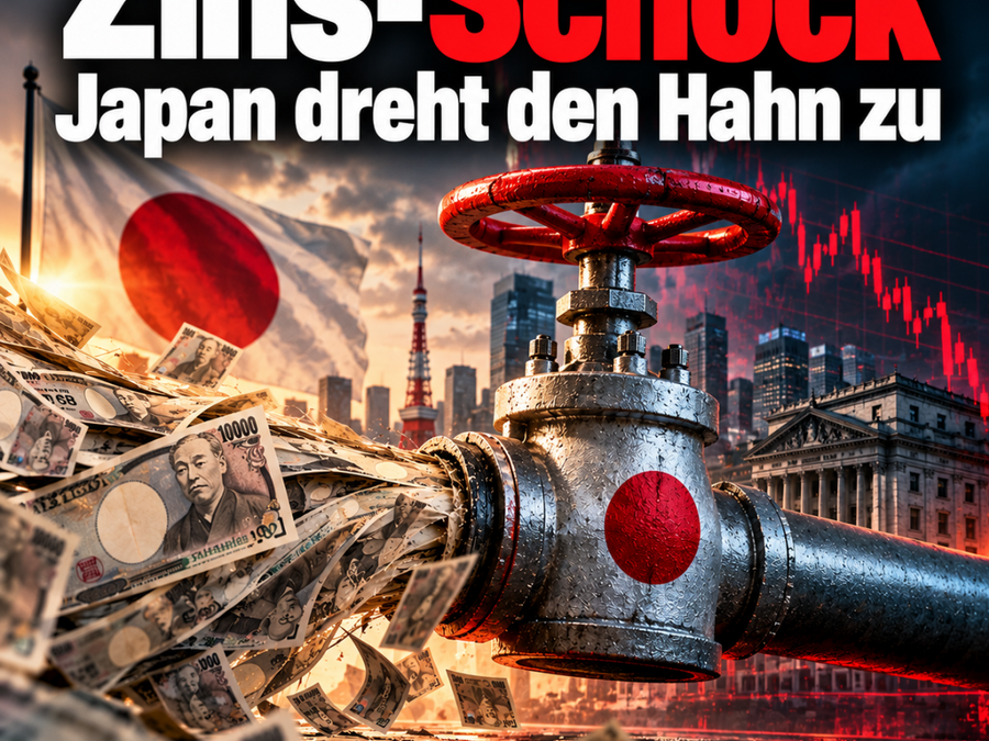 Japans Zinswende: Warum steigende Zinsen die Weltbörsen belasten könnten