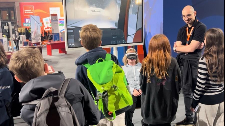 Visoric GmbH begeistert mit VR Schneepflug-Simulation-Spiel auf der Ideen Expo 2024