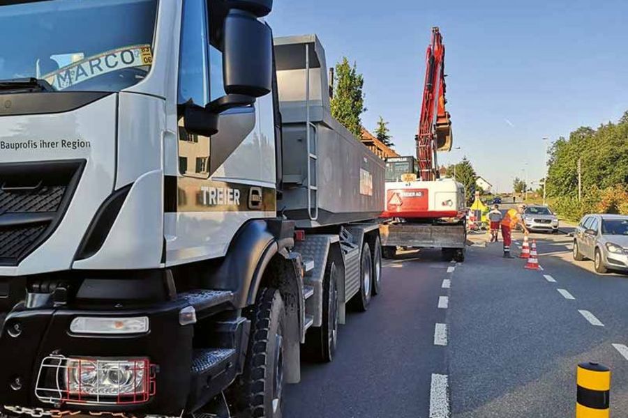 Im Tiefbau ist TREIER ein gefragter Partner in der Region Im Tiefbau ist TREIER ein gefragter Partner in der Region