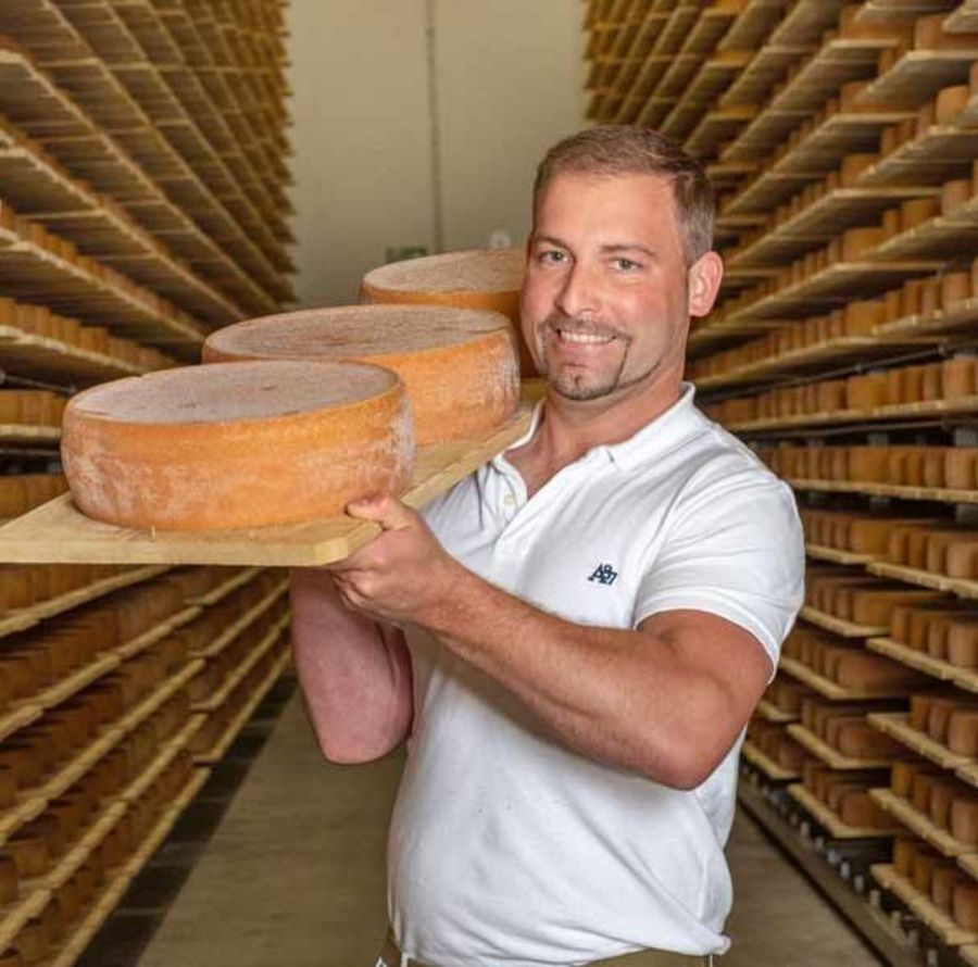 Reto Güntensperger, Geschäftsführer der Güntensperger Käse AG