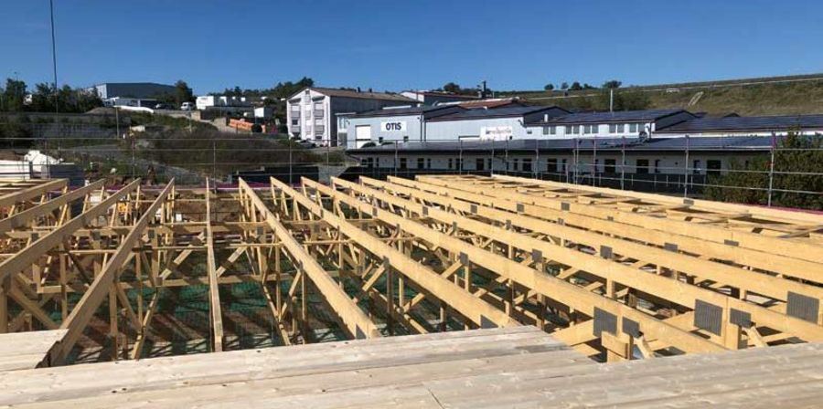 KRUG Holzsystembinder Gewerbebau