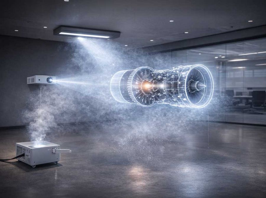 Die Zukunft ohne Bildschirm wie digitale Inhalte direkt im Raum entstehen und genutzt werden Die Zukunft ohne Bildschirm wie digitale Inhalte direkt im Raum entstehen und genutzt werden