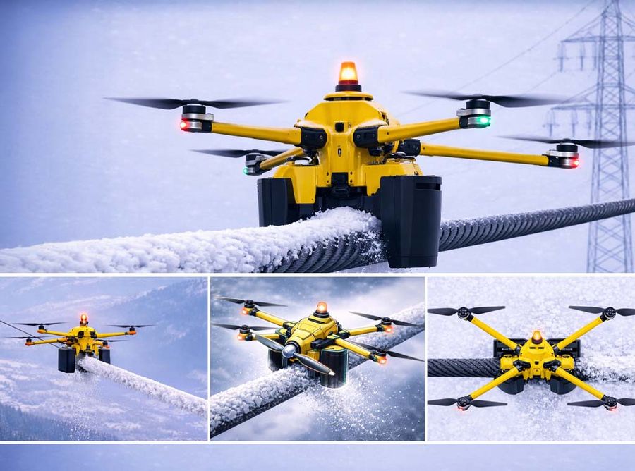 Fliegende KI mit autonomen Drohnen im Industrieeinsatz Fliegende KI mit autonomen Drohnen im Industrieeinsatz