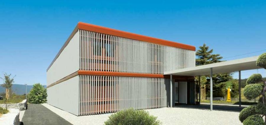 Condecta AG Bürocontainer mit Holzverkleidung Condecta AG Bürocontainer mit Holzverkleidung