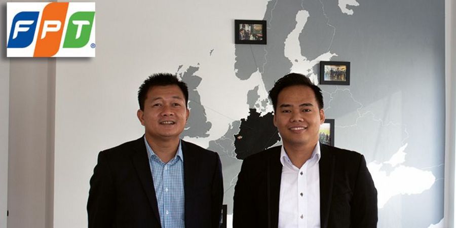 Le Hong Hai, Geschäftsführer, und Bui Quan Le Hong Hai, Geschäftsführer, und Bui Quan