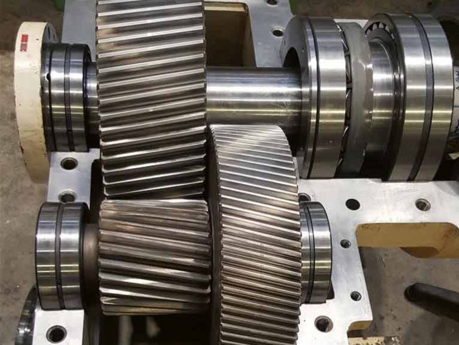 Gebrüder Meier revidiertes Stirnradgetriebe
