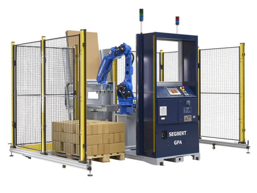 Verfahrbarer Palettierroboter GPA-25 Verfahrbarer Palettierroboter GPA-25