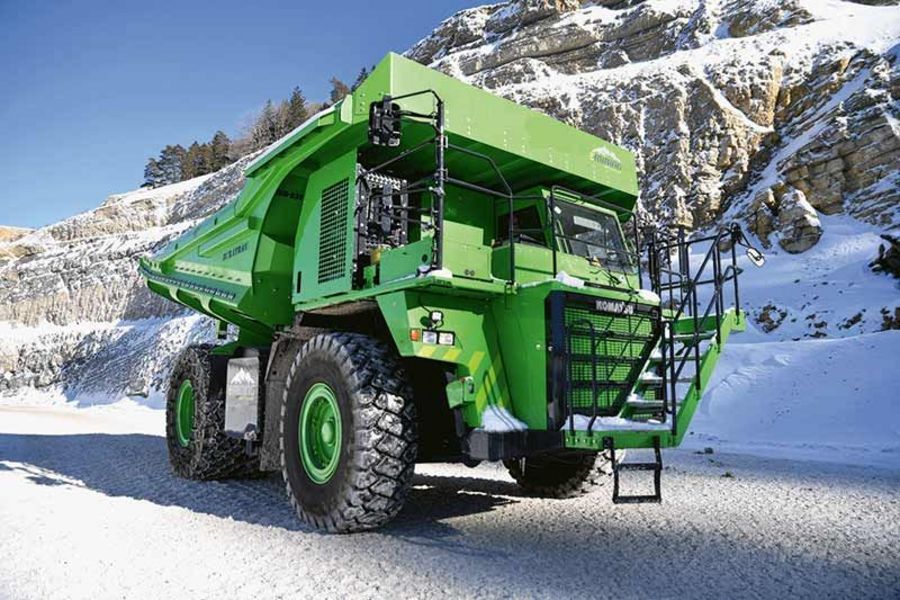 Kuhn Schweiz eDumper von Komatsu Kuhn Schweiz eDumper von Komatsu