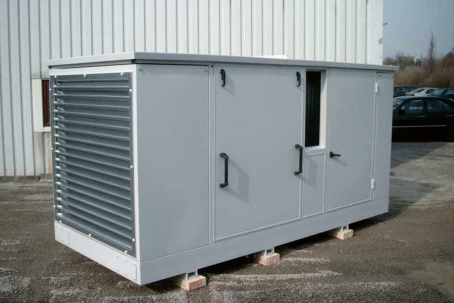 MB Anlagenbau Schallschutz mit integrierter Lufttechnik