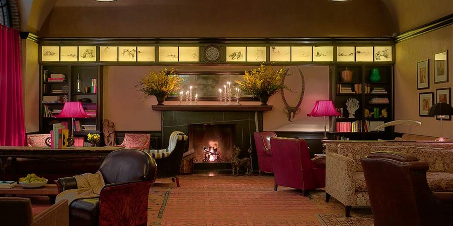Greenwich Hotel Fireplace Lobby Greenwich Hotel Fireplace Lobby