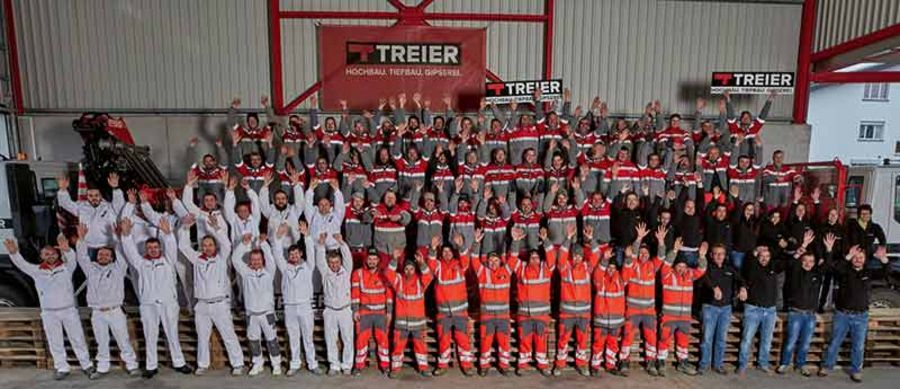 Treier AG Teambild Treier AG Teambild