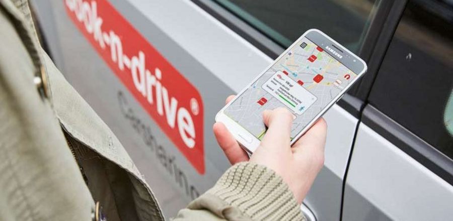 book-n-drive Buchung mit der App book-n-drive Buchung mit der App