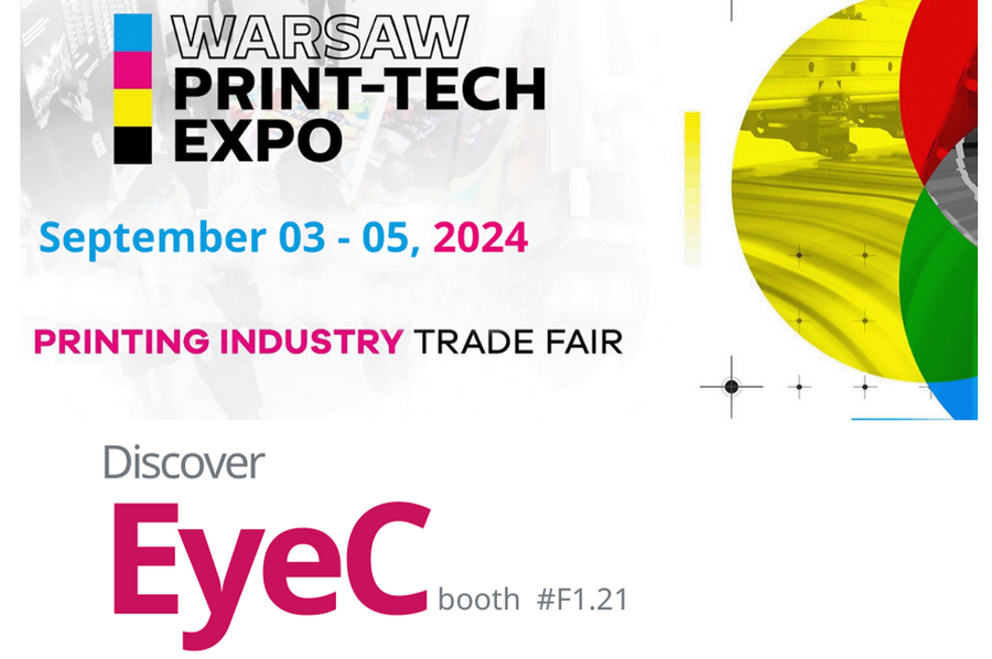 EyeC nimmt an der Print Tech Expo in Warschau teil, die vom 03. bis 05. September stattfindet! EyeC nimmt an der Print Tech Expo in Warschau teil, die vom 03. bis 05. September stattfindet!
