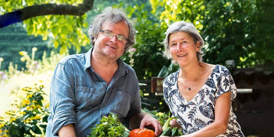 Sigrid und Gerhard Zoubek, Gründer und Inhaber der Adamah Biohof G. Zoubek Vertriebs KG Sigrid und Gerhard Zoubek, Gründer und Inhaber der Adamah Biohof G. Zoubek Vertriebs KG