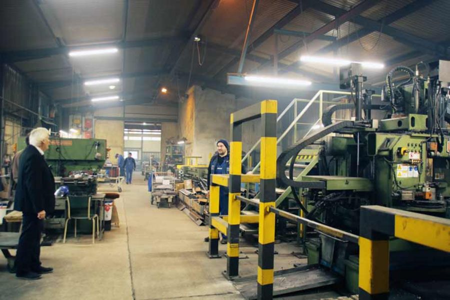 Stieblich Hallenbau Produktionsbereich Stieblich Hallenbau Produktionsbereich