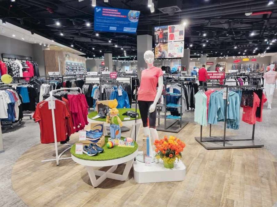 Intersport Olympia Verkaufsfläche