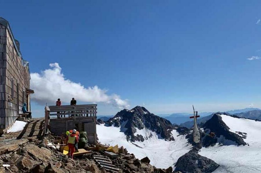 Mader Schutzhütte Becherhaus