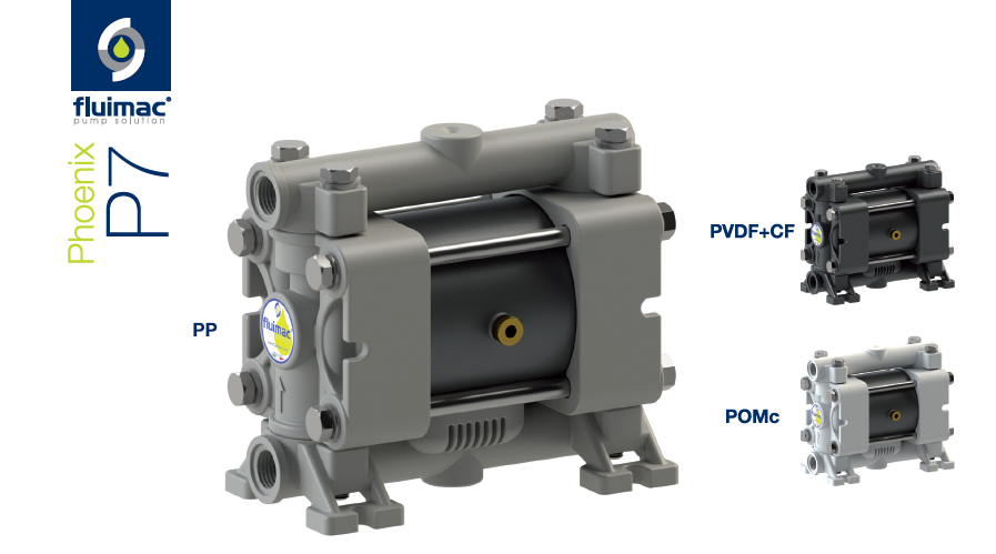 Klein aber fein - unsere Fluimac P0008 Doppelmembranpumpe Klein aber fein - unsere Fluimac P0008 Doppelmembranpumpe
