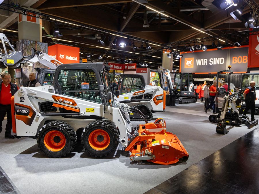 Baumaschinen für den Garten- und Landschaftsbau auf der GaLaBau 2026 in Nürnberg