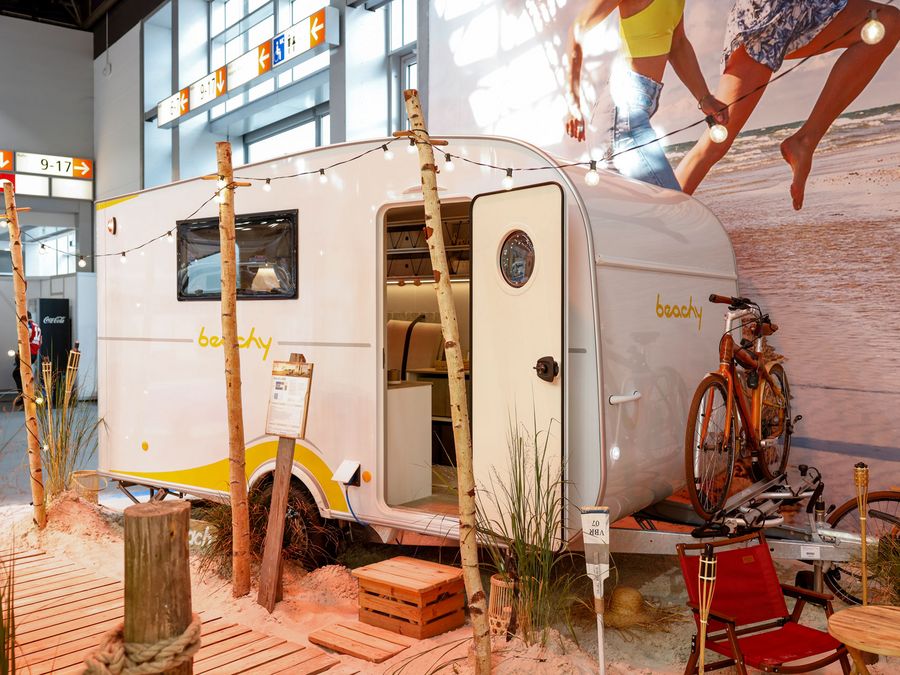Caravans und Campingfahrzeuge auf der Messe in Düsseldorf. Foto:Messe Düsseldorf / ctillmann Caravans und Campingfahrzeuge auf der Messe in Düsseldorf. Foto:Messe Düsseldorf / ctillmann