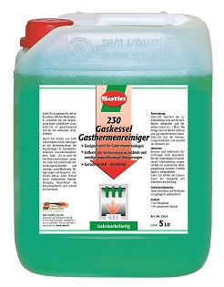Sotin 230 Gaskessel- und Gasthermenreiniger Sotin 230 Gaskessel- und Gasthermenreiniger