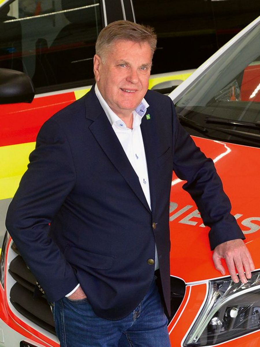 Hans-Jürgen Schwarz, Geschäftsführer der Ambulanz Mobile GmbH & Co. KG