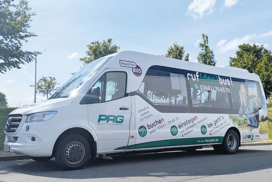 PRG Personen- und Reiseverkehrs GmbH Greiz Rufbus PRG Personen- und Reiseverkehrs GmbH Greiz Rufbus
