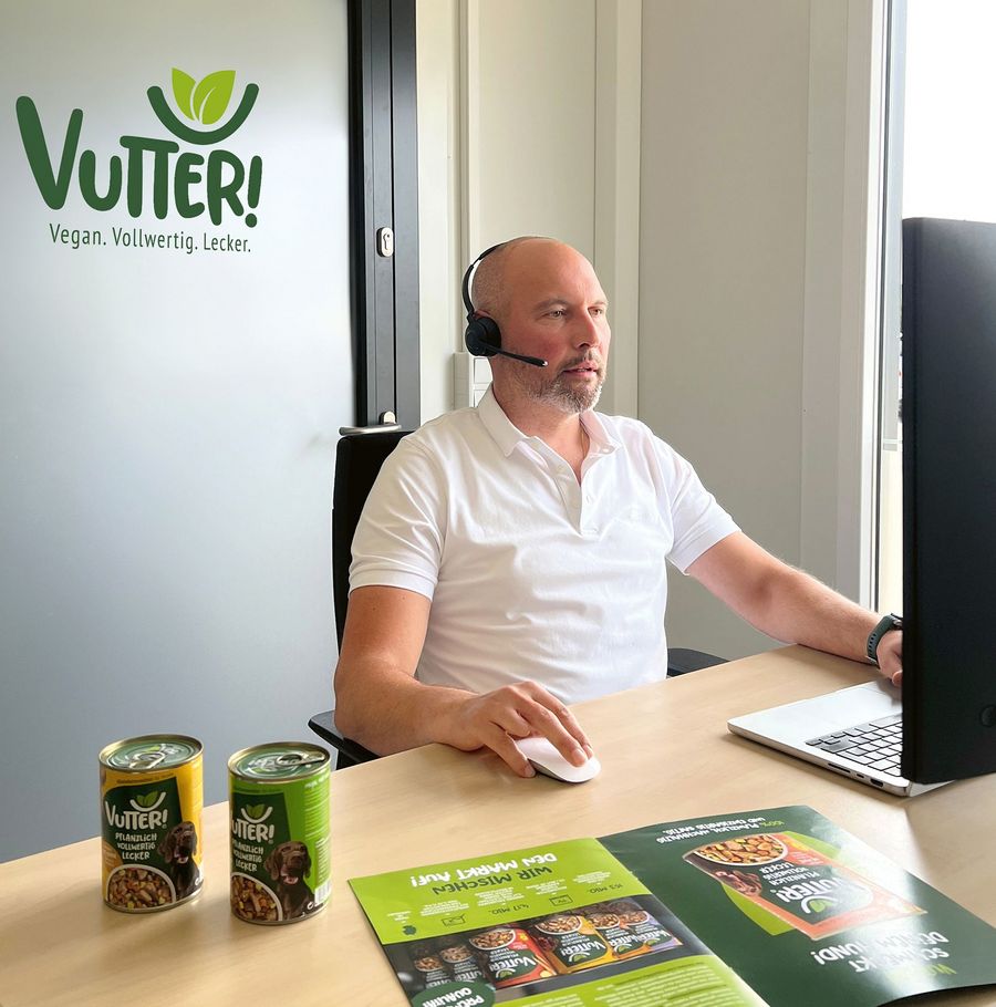 Green Plant Petfood GmbH Jürgen de Vries, Geschäftsführer der Green Plant Petfood GmbH