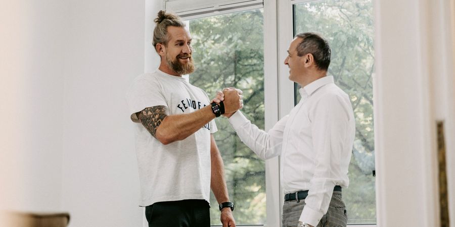 Die Gründer und Geschäftsführer Patrick Grabowski und Ali Türüt Die Gründer und Geschäftsführer Patrick Grabowski und Ali Türüt