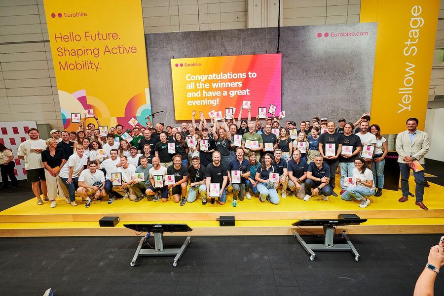 EUROBIKE Award 2025 (Foto: EUROBIKE Frankfurt, Frank Baumhammel) EUROBIKE Award 2025 (Foto: EUROBIKE Frankfurt, Frank Baumhammel)