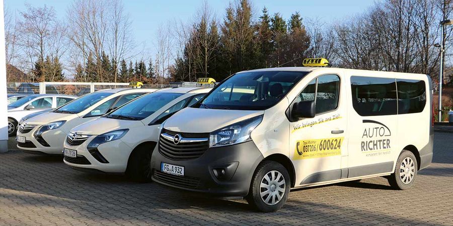 Auto Richter Taxiflotte