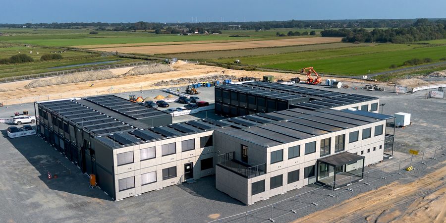 Adapteo Modulares Bürogebäude zur Miete