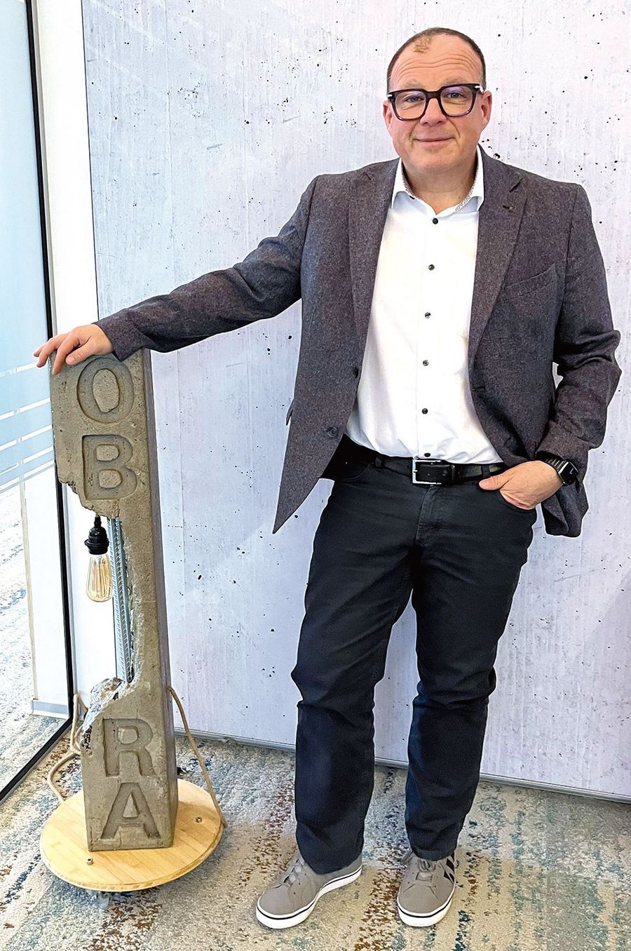 Martin Weihe, Geschäftsführer der Obra Bautenschutz GmbH