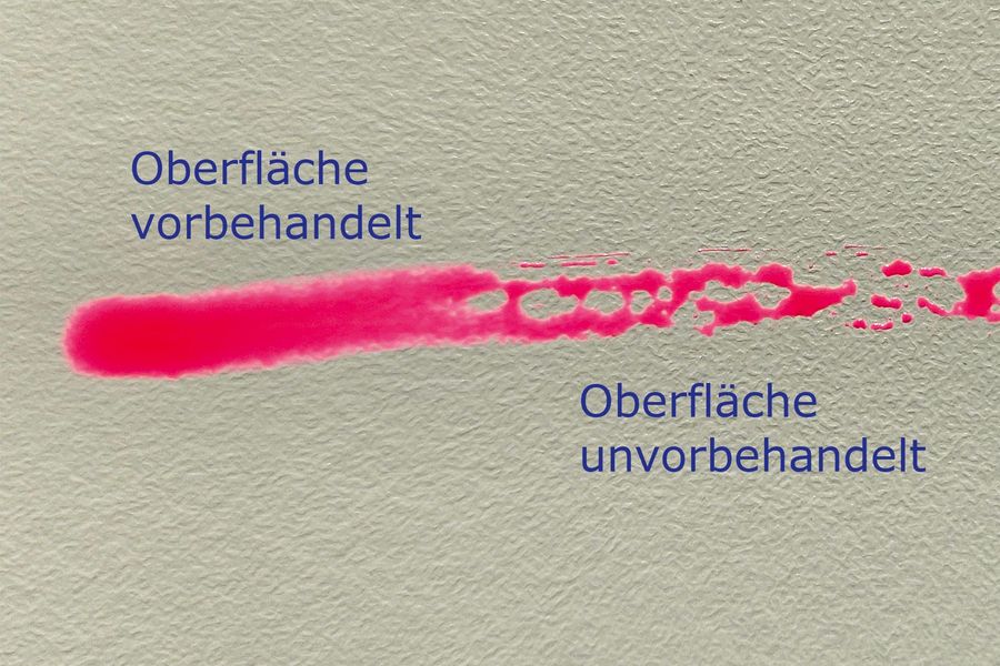 Jungwirth Industrievertretungen GmbH vorbehandelte Oberfläche