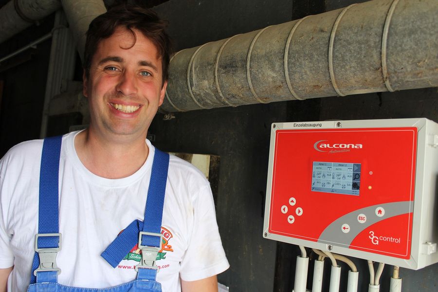 alcona Automation GmbH Klimacomputer im Echtbetrieb 