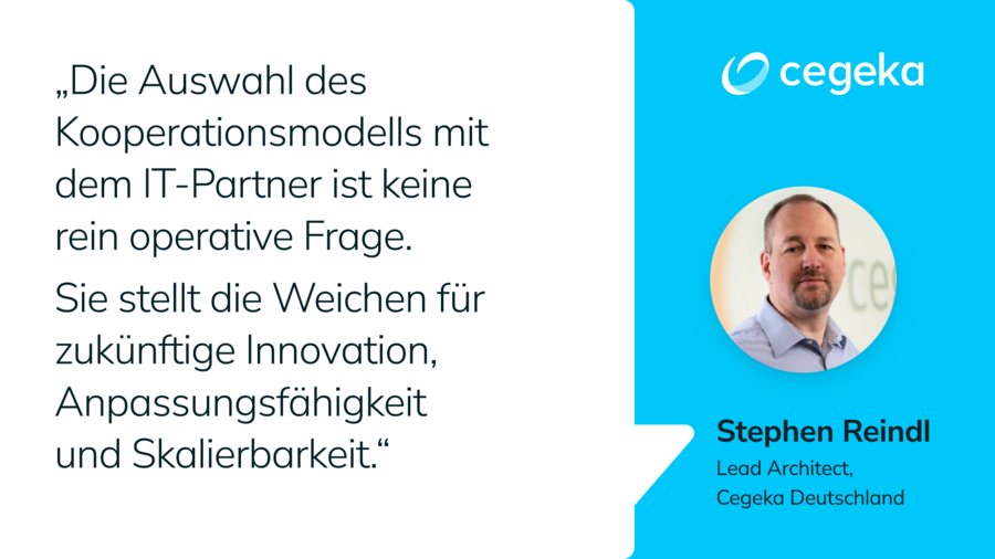 Welches IT-Kooperationsmodell entlastet am wirksamsten?