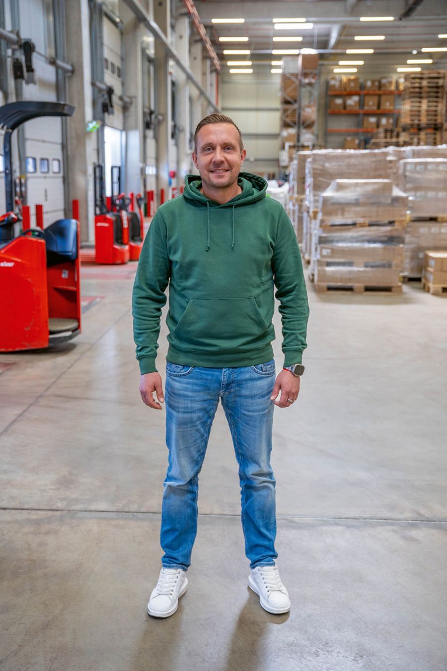 Thomas Lache, Geschäftsführer der G. Lache Spedition GmbH