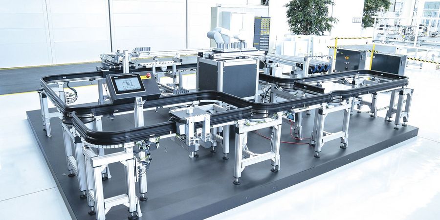 Intelligente Fördertechnik für die Industrie von morgen