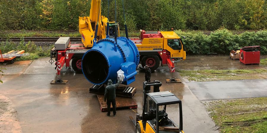 ERHARD GmbH Kundenspezifische Lösungen und Generalüberholungen – hier am Beispiel der Biggetalsperre in Deutschland