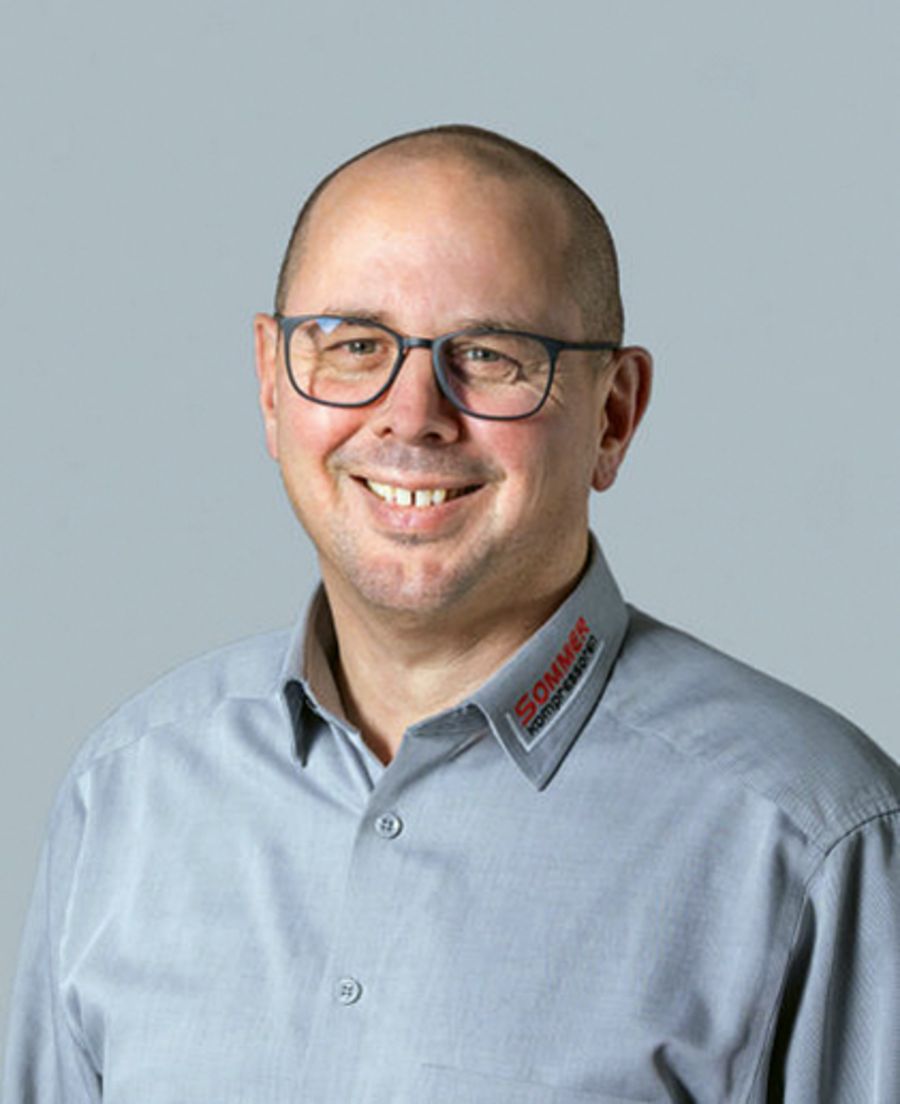Udo Sommer, Geschäftsführer der Sommer Kompressoren GmbH Udo Sommer, Geschäftsführer der Sommer Kompressoren GmbH