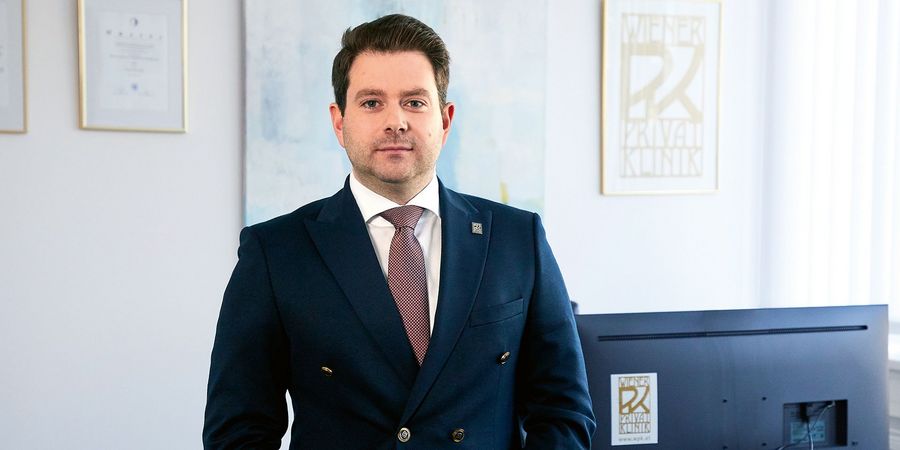 Thomas-Peter Ebm, Geschäftsführer der Wiener Privatklinik Betriebs-Ges.m.b.H. & Co. KG Thomas-Peter Ebm, Geschäftsführer der Wiener Privatklinik Betriebs-Ges.m.b.H. & Co. KG