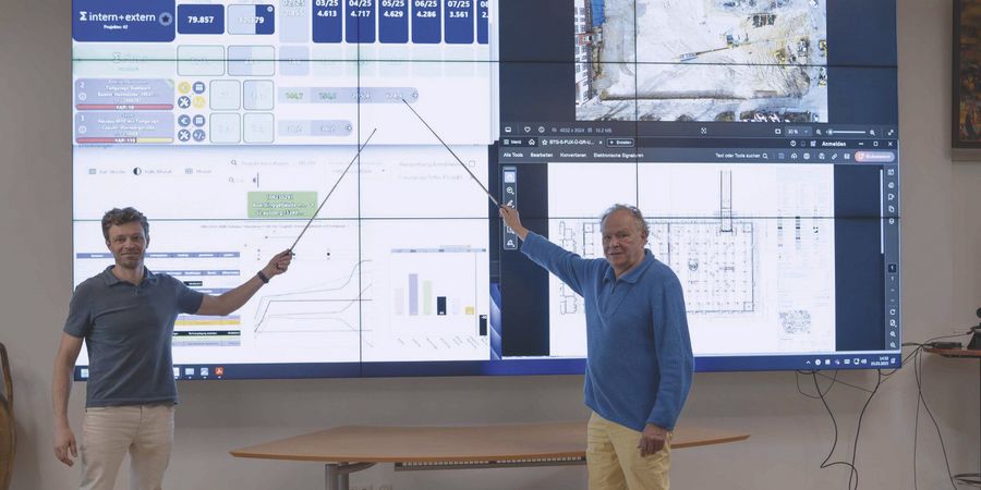 SCHIELICKE BAU Hoch-, Tief- und Ingenieurbau GmbH Benjamin Schielicke und Thomas Schielicke präsentieren die Bausoftware DAP