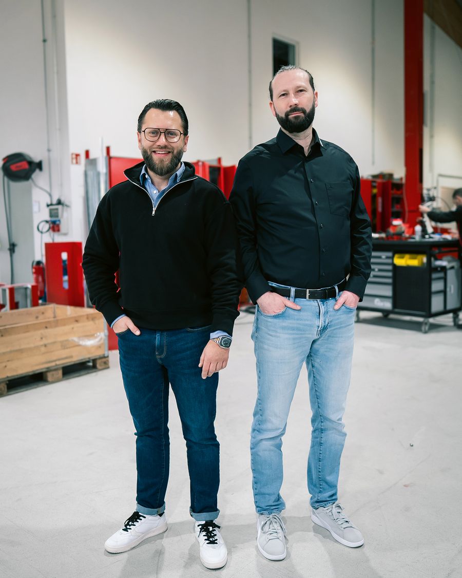 Geschäftsführer Martin Drong und Torsten Ehrenberg